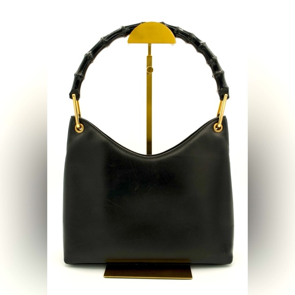 Gucci Bamboo Leather Handbag - Picture 4 of 14